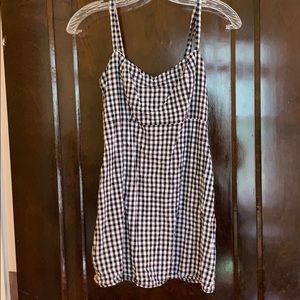 Mini gingham dress